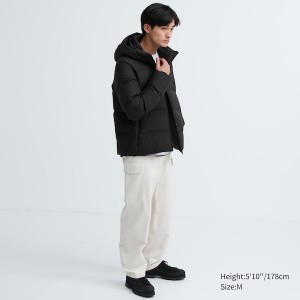 Uniqlo 3D Cut Seamless Down Miesten Parka Mustat | 7245-NHUIL