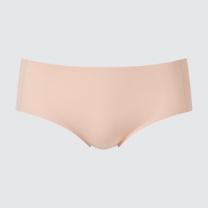 Uniqlo AIRism Ultra Seamless Hiphugger Naisten Alushousut Beige | 3418-DVQKP