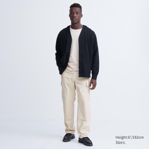 Uniqlo Cargo Utility Work Miesten Housut Valkoinen | 5147-TWJYP