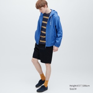 Uniqlo Cotton Miesten Parka Sininen | VSXDZH-680