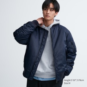 Uniqlo MA-1 Blouson Miesten jackets Laivastonsininen | ITMAOU-160