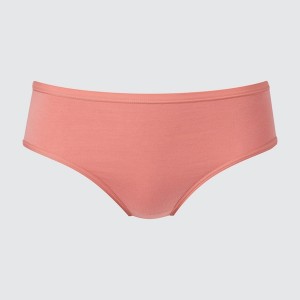 Uniqlo Mid-Rise Naisten Alushousut Pinkki | 5928-TBVLM