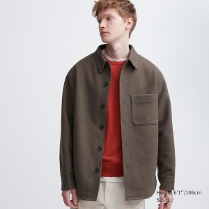 Uniqlo Overshirt Miesten jackets Ruskea | BVFMCK-169