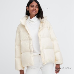 Uniqlo Powder Soft Down Naisten jackets Valkoinen | 8349-SKUFM