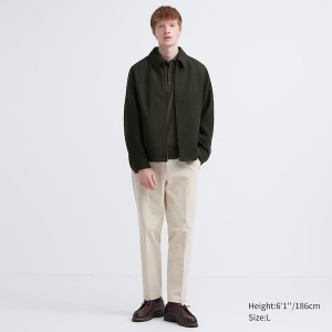 Uniqlo Single Collar Short Blouson Miesten jackets Ruskea | PNLCRJ-315