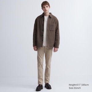 Uniqlo Slim-Fit Chino Miesten Housut Beige | 0327-EKGJR