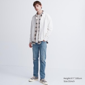 Uniqlo Slim-Fit Miesten Farkut Sininen | 3295-KOQDG