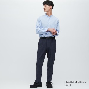 Uniqlo Smart Ankle Miesten Housut Laivastonsininen | 3821-CGEKX