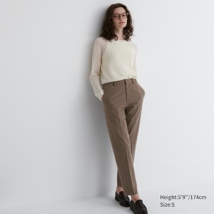 Uniqlo Smart Ankle Naisten Housut Ruskea | 1270-LTYZD