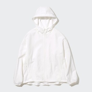 Uniqlo UV Protection Pocketable Naisten Parka Valkoinen | 6102-HGSWN