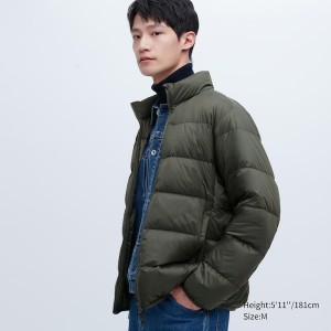 Uniqlo Ultra Light Down Miesten jackets Oliivinvihreä | 8562-BDAKV