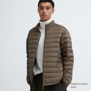 Uniqlo Ultra Light Down Miesten jackets Ruskea | HJDLQF-983