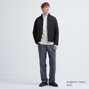 Uniqlo Ultra Light Down Miesten jackets Mustat | HMSPUT-583