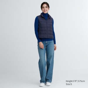 Uniqlo Ultra Light Down Naisten Liivi Laivastonsininen | 8761-THAGV