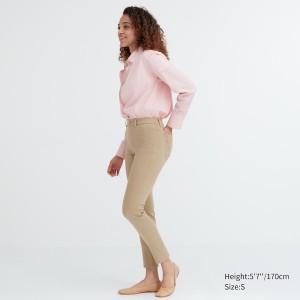 Uniqlo Ultra Stretch Naisten Leggings Beige | 6705-OTEKV