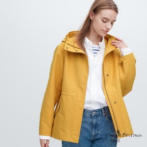 Uniqlo Utility Naisten Parka Keltainen | 1972-DUGKF