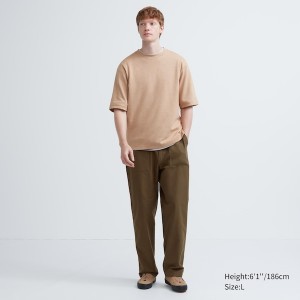 Uniqlo Utility Work Miesten Housut Valkoinen | 0572-HQYKJ