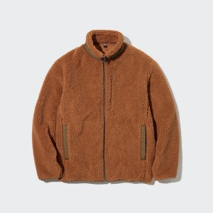 Uniqlo Windproof Outer Fleece Miesten jackets Oranssi | FWSQXH-740