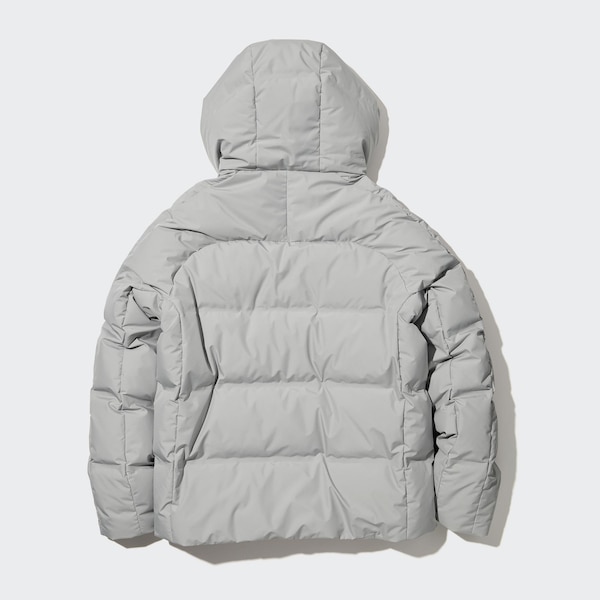 Uniqlo 3D Cut Seamless Down Miesten Parka Vaaleanharmaat | 9681-GMRDO