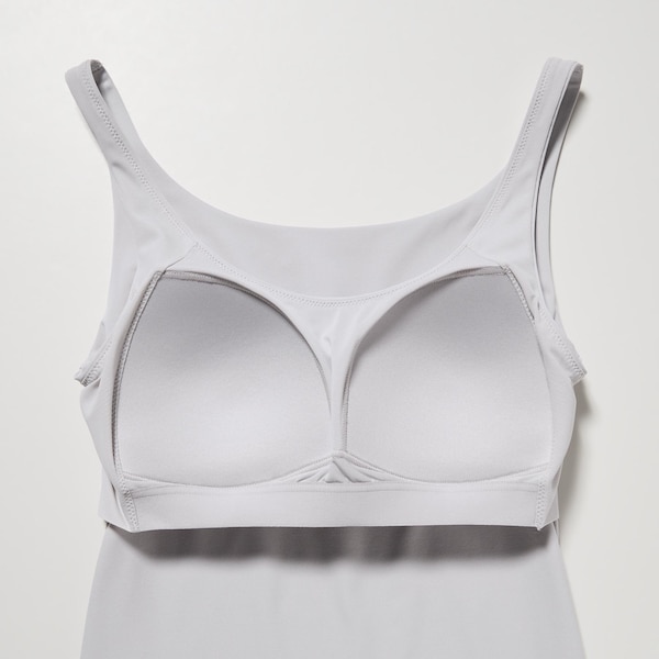 Uniqlo AIRism Sleeveless Bra Naisten Topit Harmaat | 9217-NTKAJ