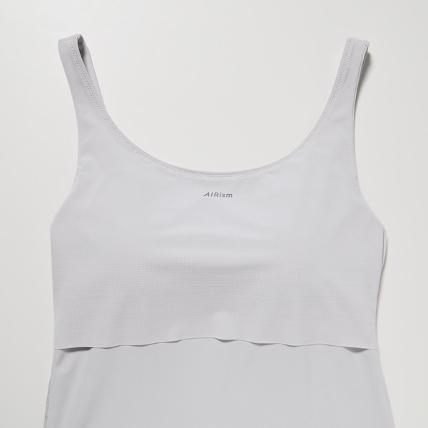 Uniqlo AIRism Sleeveless Bra Naisten Topit Harmaat | 9217-NTKAJ