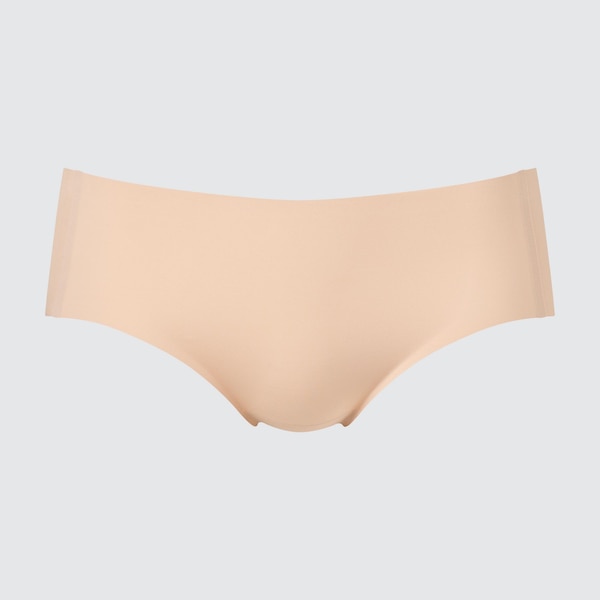 Uniqlo AIRism Ultra Seamless Hiphugger Naisten Alushousut Beige | 3418-DVQKP