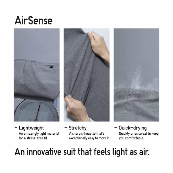 Uniqlo AirSense Shirt Miesten jackets Sininen | MZJHAC-514