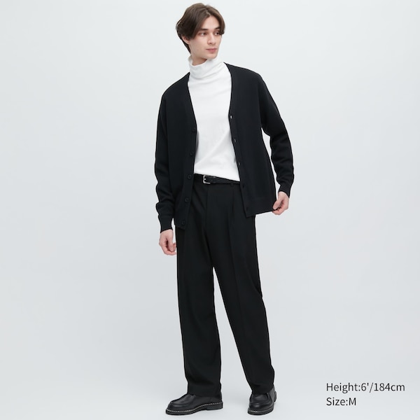 Uniqlo Brushed Cotton Turtleneck Long-Sleeve Miesten T Paidat Valkoinen | 7430-MFTBR