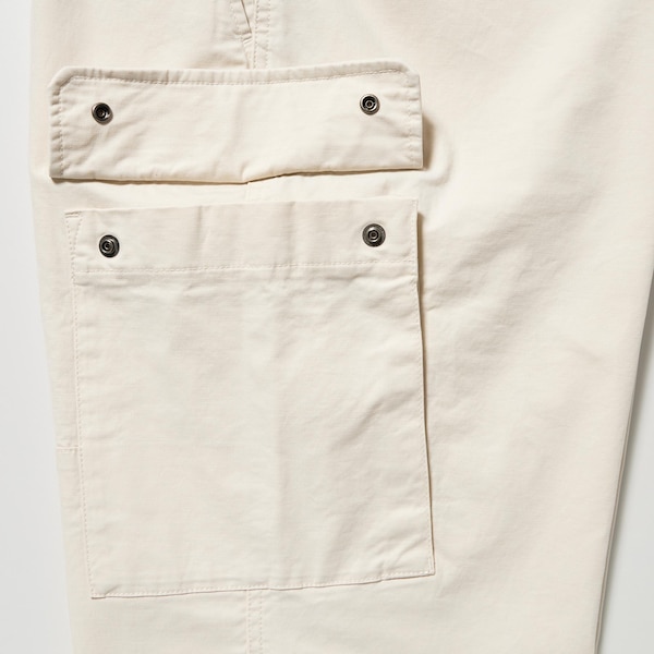 Uniqlo Cargo Miesten Housut Valkoinen | 8143-WNCIS