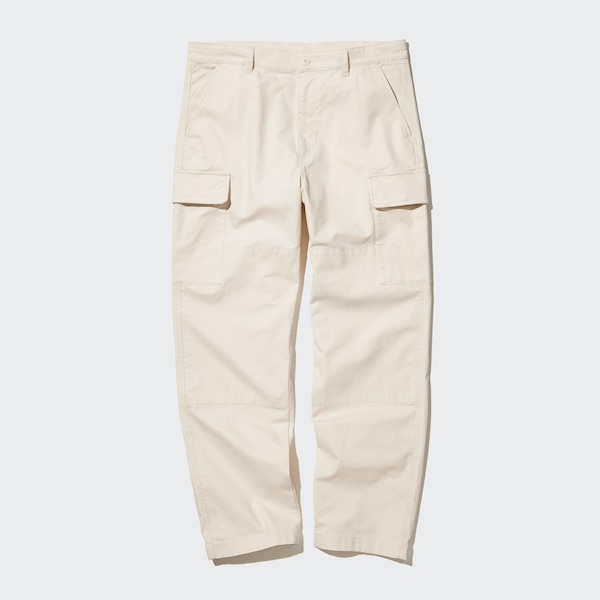 Uniqlo Cargo Miesten Housut Valkoinen | 8143-WNCIS