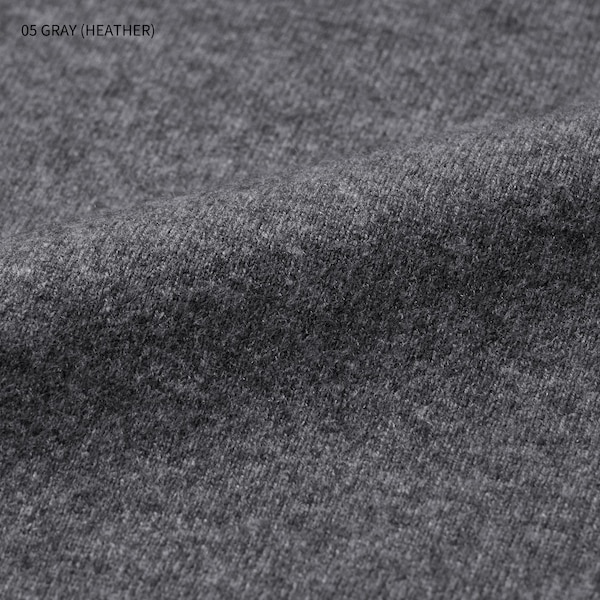 Uniqlo Cashmere Crew Neck Long-Sleeve Naisten Neulepuserot Harmaat | 5974-LIZCF