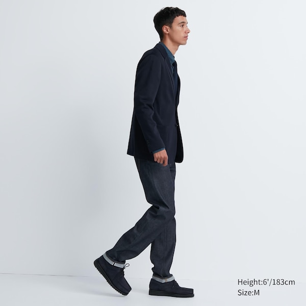 Uniqlo Comfort Miesten jackets Laivastonsininen | 5603-QDLAC