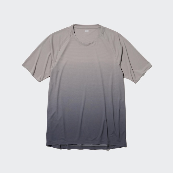 Uniqlo DRY-EX Crew Neck Short-Sleeve Miesten T Paidat Harmaat | 9673-BIYLE