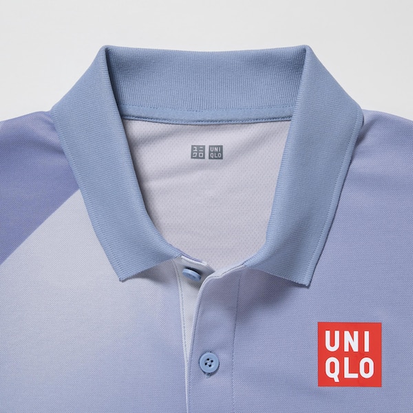 Uniqlo DRY-EX Miesten Pikeepaita Sininen | 6841-WMVBJ