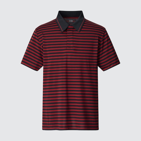 Uniqlo DRY-EX Short-Sleeve Miesten Pikeepaita Punainen | 0439-KHPSX