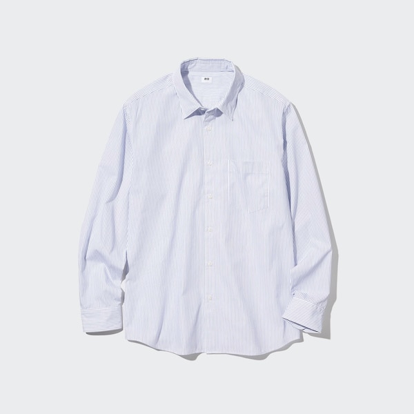 Uniqlo Extra Fine Cotton Broadcloth Long-Sleeve Naisten Paidat Valkoinen | 6237-XLEFS