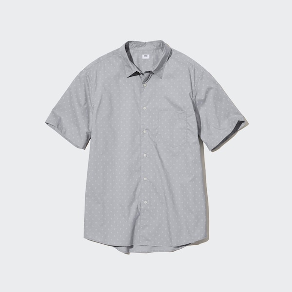 Uniqlo Extra Fine Cotton Short-Sleeve Miesten Paidat Harmaat | 8352-ZNPED