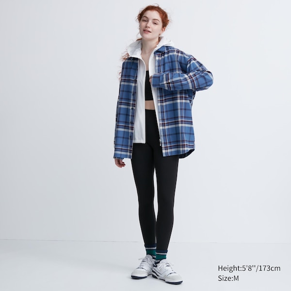 Uniqlo Flannel Checked Long-Sleeve Naisten Paidat Sininen | 4792-VIJRU