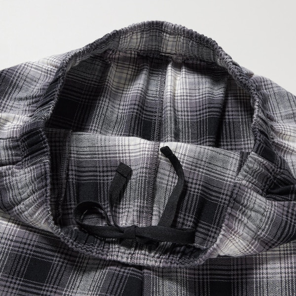 Uniqlo Flannel Checked Naisten Housut Harmaat | 4673-WZBAV