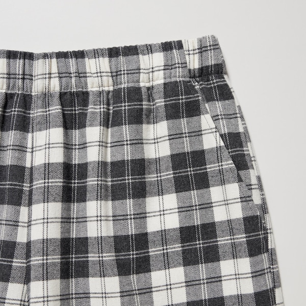 Uniqlo Flannel Naisten Housut Valkoinen | 4387-BDAOZ