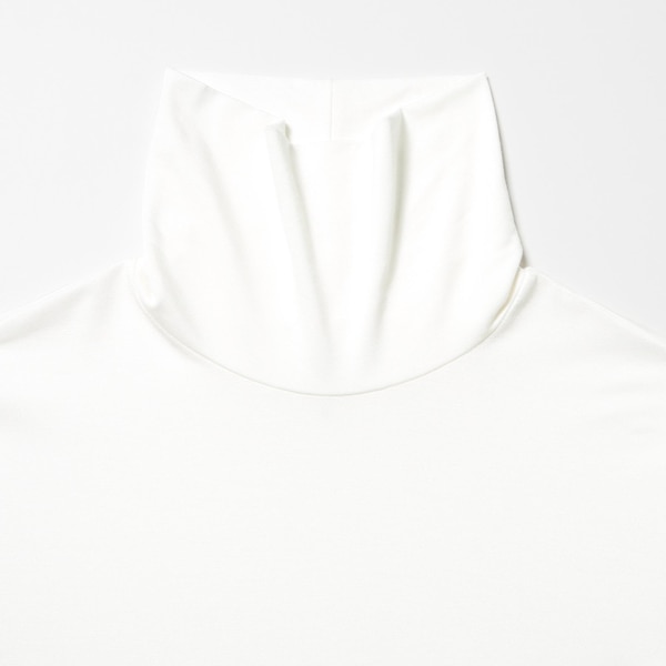 Uniqlo HEATTECH Turtleneck Long-Sleeve Naisten T Paidat Valkoinen | 5207-SPUKD