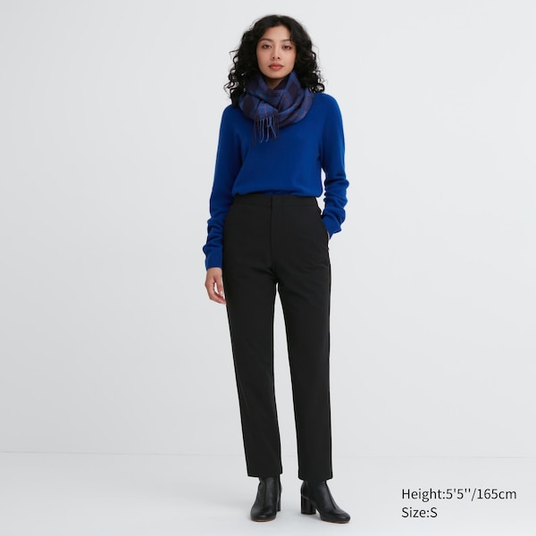 Uniqlo HEATTECH Warm Lined Naisten Housut Mustat | 9236-YDVIA