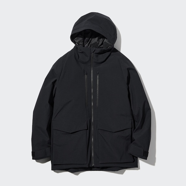 Uniqlo Hybrid Down Miesten Parka Mustat | SXCLOV-874