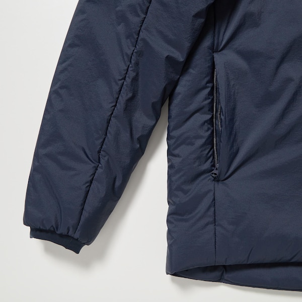 Uniqlo Light Warm Padded Miesten Parka Laivastonsininen | ZMJXUW-596