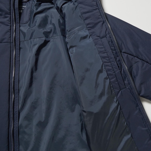 Uniqlo Light Warm Padded Miesten Parka Laivastonsininen | ZMJXUW-596