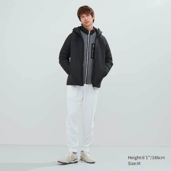 Uniqlo Light Warm Padded Miesten Parka Mustat | OCSWNK-809