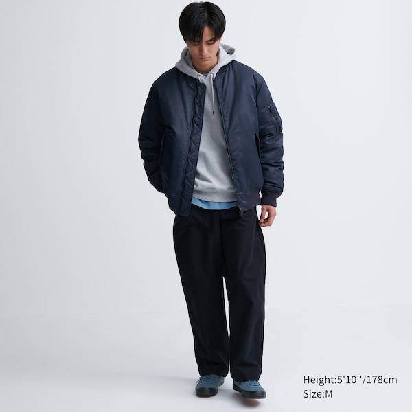 Uniqlo MA-1 Blouson Miesten jackets Laivastonsininen | ITMAOU-160