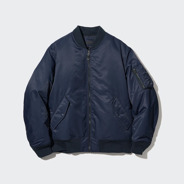 Uniqlo MA-1 Blouson Miesten jackets Laivastonsininen | ITMAOU-160