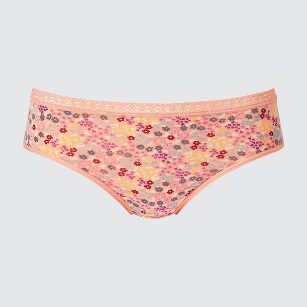 Uniqlo Mid-Rise Naisten Alushousut Pinkki | 5023-OYKRJ