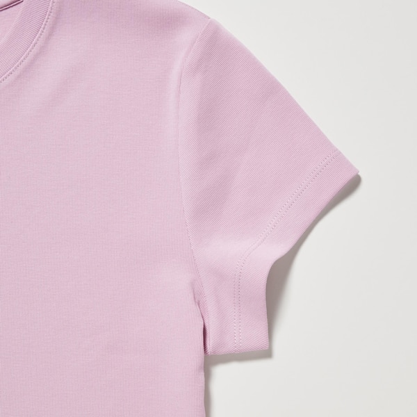 Uniqlo Mini Short-Sleeve Naisten T Paidat Pinkki | 1456-AOZKN